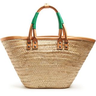 French Market Basket - Handcrafted Eco-Friendly Stylish Choice
