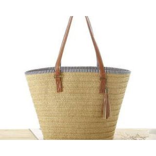 French Market Basket | Handwoven Moroccan Eco-Friendly Tote