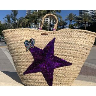 Handwoven French Market Basket - Sustainable and Stylish Ethical Alternative