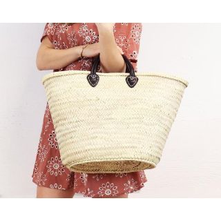 Chic Paris Eco-Friendly Handcrafted Basket - Ethically Made
