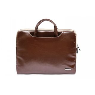 Handmade Moroccan Leather Laptop Bag - Premium Quality and Stylish Organization