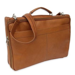 Handcrafted Dark Tan Moroccan Leather Laptop Bag - Elegant and Functional