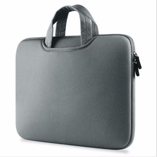 Gray Handmade Moroccan Leather Laptop Bag | Fez Tanneries