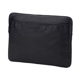 Black Moroccan Leather Laptop Bag for Secure Laptop Transport