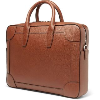 Dark Tan Moroccan Leather Laptop Bag | Handmade, Stylish