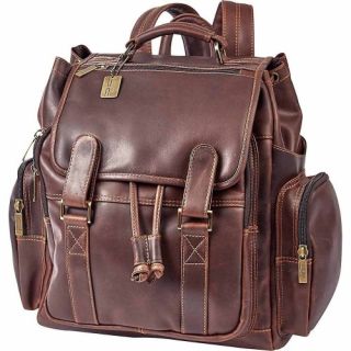 Dark Brown Moroccan Leather Backpack - Handcrafted Premium Design from Fez Tannery