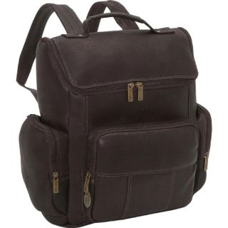 Luxury Moroccan Leather Walnut Brown Backpack