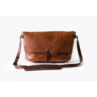 Vintage Brown Moroccan Leather Handbag | Handcrafted Elegance & Durability