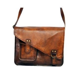 Vintage Moroccan Leather Handbag from Fez Tanneries