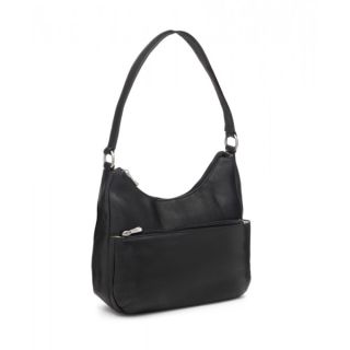 Vintage Moroccan Handcrafted Black Leather Handbag - Premium Quality