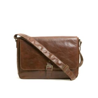 Vintage Dark Brown Moroccan Leather Handbag - Premium Quality, Handmade in Fez Tanneries