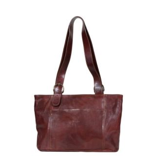 Handmade Moroccan Leather Handbag with Spacious Compartments