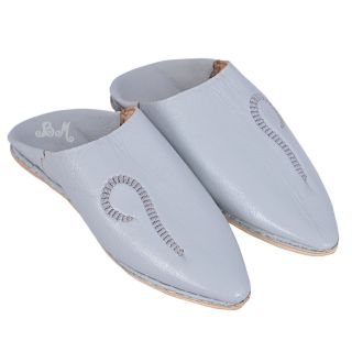 Luxurious Moroccan Leather Slippers - Handmade Premium Leather