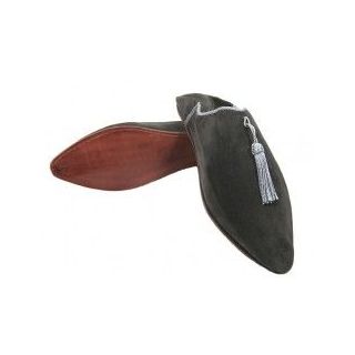 Luxurious Moroccan Leather Slippers - Premium Leather Comfort
