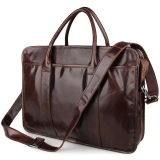 Luxurious Moroccan Leather Messenger Bag - Stylish & Functional