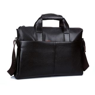 Handcrafted Black Moroccan Leather Messenger Bag | Fez Tanneries