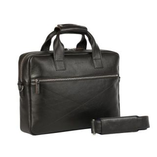 Black Moroccan Leather Messenger Bag - Handcrafted Luxury & Style