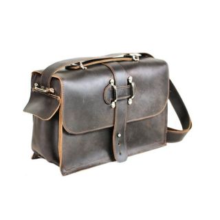 Authentic Handmade Moroccan Leather Messenger Bag - Durable & Stylish
