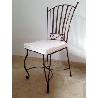 Modern Moroccan Metal Chair - Handcrafted Iron Artistry