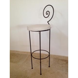 Handcrafted Moroccan Metal Chair - Elegant Iron Seating