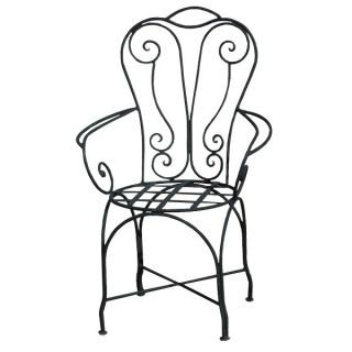Handmade Moroccan Metal Chair | Artisan-Crafted Iron Furniture
