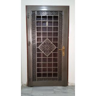Durable Metal Security Door - Stylish Robust Protection
