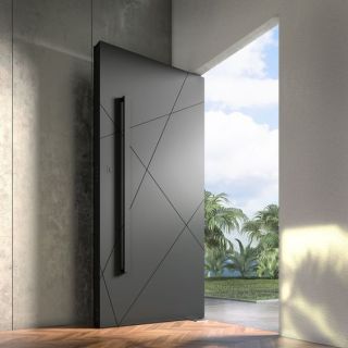 Sleek and Durable Metal Door 074 for Stylish Security