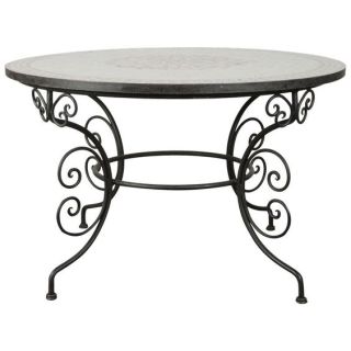 Metal Moroccan Side Table - Handcrafted Contemporary Design