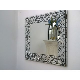 Handmade Moroccan Mosaic Tile Mirror - Customizable Dimensions