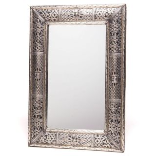 Moroccan Metal Mirror with Intricate Designs | Handmade & Stylish