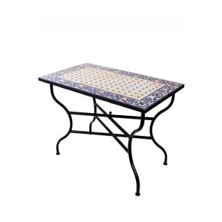 Artisan-Crafted Moroccan Mosaic Bistro Table