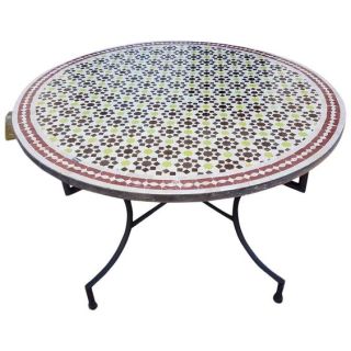 Mosaic Table 048 - Handmade Moroccan Mosaic Table