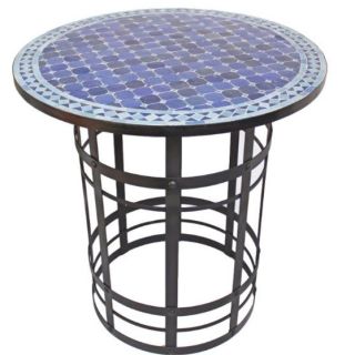 Handmade Mosaic Table from Fez, Morocco - Authentic Moroccan Craftsmanship