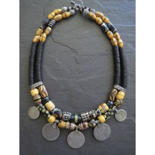 Exquisite Moroccan Tuareg Berber Necklace - Handcrafted Ethnic Jewelry