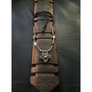 Moroccan Tuareg Berber Geometric Necklace - Handmade Statement Piece