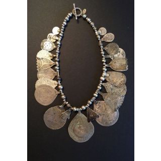 Handcrafted Moroccan Tuareg Berber Geometric Necklace