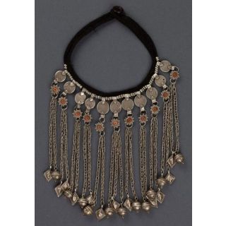 Moroccan Handmade Tuareg Berber Geometric Necklace - Artistic & Authentic Craftsmanship