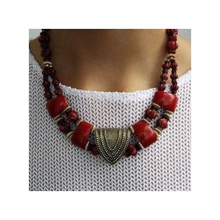 Moroccan Handcrafted Tuareg Berber Geometric Necklace