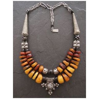 Exquisite Moroccan Tuareg Berber Necklace - Handcrafted Elegance