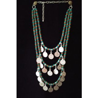 Handcrafted Moroccan Tuareg Berber Necklace - Ethnic Statement Piece