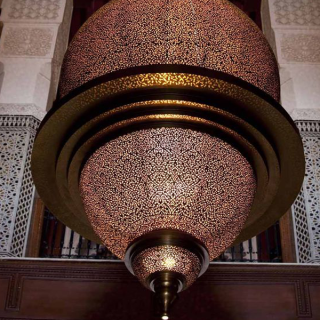 Moroccan Handmade Circular Pendant Lamps - Vintage Charm