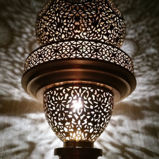 Moroccan Handcrafted Bronz Pendant Lamps - Vintage Charm & Quality Craftsmanship