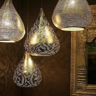 Moroccan Handcrafted Pendant Lamp - Vintage Elegance and Durability