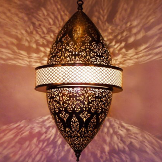 Circular Moroccan Pendant Lamps - Handmade Vintage-inspired Fixtures