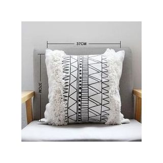 Moroccan Mud Cloth Throw Pillows with Ethnic Charm and Handwoven Design.