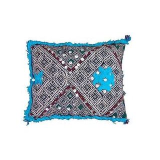 Handmade Berber Moroccan Wedding Blanket Pillows
