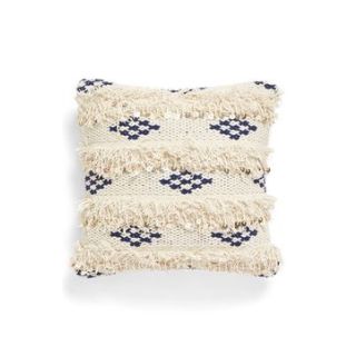Handmade Moroccan Fringed Throw Pillows