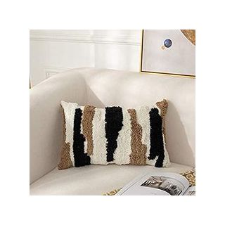 Moroccan Hand-Woven Wool Pillows - Berber Artisanship