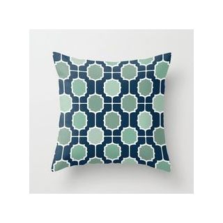 Moroccan Hand-Woven Blue Teal Pillows