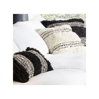 Moroccan Wedding Blanket-Inspired Handwoven Throw Pillows